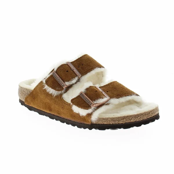 BIRKENSTOCK ARIZONA SHEARLING vente luxe pas cher 1