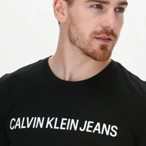 Boutique officielle Calvin Klein T-shirt Institutional L En Noir 11