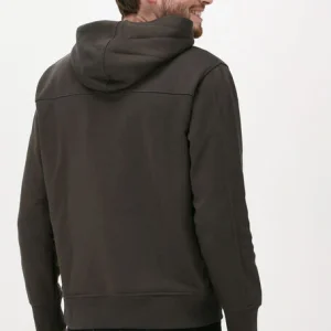 Calvin Klein Chandail Off Placed Iconic Hoodie En Vert Paiement sécurisé 9