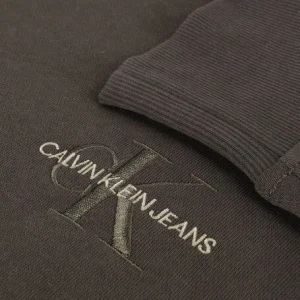 Calvin Klein Chandail Off Placed Iconic Hoodie En Vert Paiement sécurisé 15