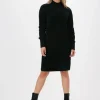 Calvin Klein Mini Robe Fluffy Sweater Dress En Noir Retour gratuit en magasin. 17