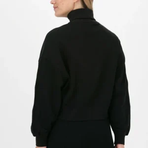 de garantie authentique Calvin Klein Col Roulé Logo Trim Roll Neck En Noir 9