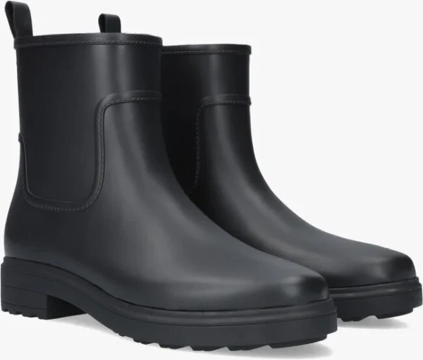 Calvin Klein Rain Boot Bottes En Caoutchouc En Noir en promotion 3