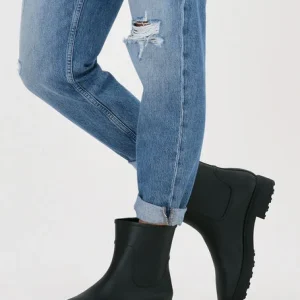 Calvin Klein Rain Boot Bottes En Caoutchouc En Noir en promotion 18