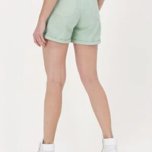 Calvin Klein Pantalon Court Mom Short Bleu Clair outlet soldes 9