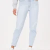 boutique paris Calvin Klein Mom Jeans Mom Jean Bleu Clair 19