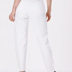 soldes magasin Calvin Klein Mom Jeans Mom Jean En Blanc 9