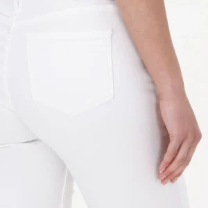 Calvin Klein Skinny Jeans Mid Rise Skinny En Blanc magasin paris 11