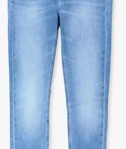 Calvin Klein Skinny Jeans Mid Rise Skinny En Bleu REMISE allant jusqu. 13