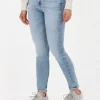 mode pas cher Calvin Klein Skinny Jeans Mid Rise Skinny Ankle Bleu Clair 17