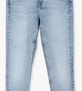 mode pas cher Calvin Klein Skinny Jeans Mid Rise Skinny Ankle Bleu Clair 13