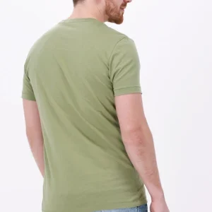 Calvin Klein T-shirt Institutional Logo Slim Ss Tee En Vert Nouvelle tendance 9