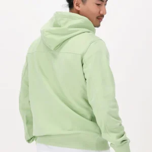 Calvin Klein Chandail Monogram Sleeve Badge Hoodie En Vert REMISE allant 9