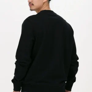 Nouvelle tendance Calvin Klein Chandail Blocking Institutional Crew Neck En Noir 9