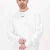 site officiel Calvin Klein Chandail Stacked Logo Crew Neck En Blanc 17