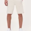 Calvin Klein Pantalon Courte Monogram Logo Hwk Short Blanc design à la mode 17