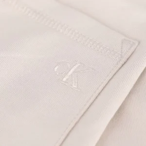 Calvin Klein Pantalon Courte Monogram Logo Hwk Short Blanc design à la mode 15