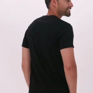 boutique en ligne france Calvin Klein T-shirt Blocking Institutional Tee En Noir 9