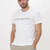 prix pas cher Calvin Klein T-shirt Mixed Institutional Tee En Blanc 19