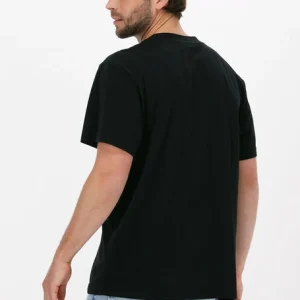 grand choix Calvin Klein T-shirt Mix Media Mesh Pocket Tee En Noir 9