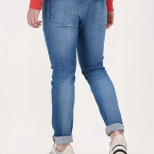 Calvin Klein Skinny Jeans Skinny En Bleu boutique pas cher 9