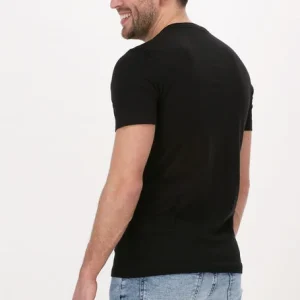 Calvin Klein T-shirt Stacked Logo Tee En Noir en vente 9