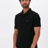 Calvin Klein Polo Stretch Pique Slim Polo En Noir Nouvelle tendance 17