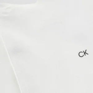 Achat Calvin Klein Polo Stretch Pique Slim Polo En Blanc 15