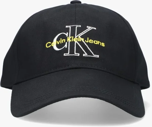 mode Calvin Klein Two Tone Cap Casquette En Noir 1