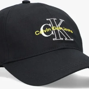 mode Calvin Klein Two Tone Cap Casquette En Noir 9