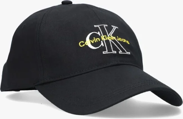 mode Calvin Klein Two Tone Cap Casquette En Noir 3