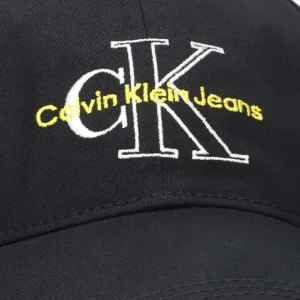 mode Calvin Klein Two Tone Cap Casquette En Noir 15