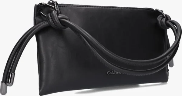 magasin pas cher Calvin Klein Roped Clutch Sac Bandoulière En Noir 3