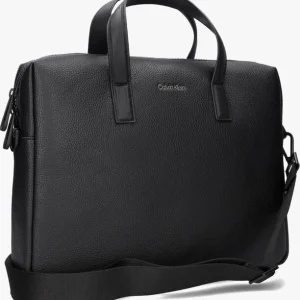 luxe soldes Calvin Klein Ck Must Laptop Bag Sac Pour Ordinateur Portable En Noir 9