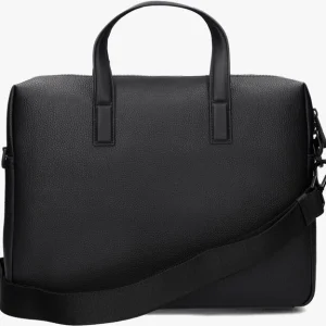 luxe soldes Calvin Klein Ck Must Laptop Bag Sac Pour Ordinateur Portable En Noir 11