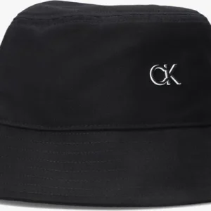 Calvin Klein Ck Outlined Bucket Chapeau En Noir styles dernier cri 9