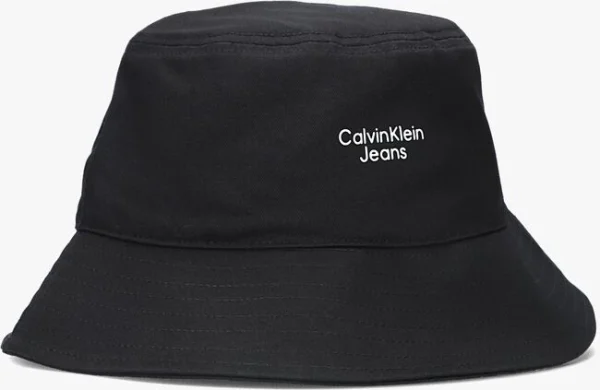 SOLDES TOUT À Calvin Klein Dynamic Bucket Hat Chapeau En Noir 3