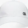 vente pas cher en ligne Calvin Klein Ck Outlined Bb Cap Casquette En Blanc 19