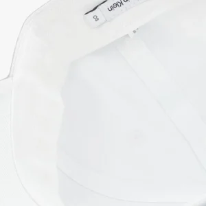 vente pas cher en ligne Calvin Klein Ck Outlined Bb Cap Casquette En Blanc 13