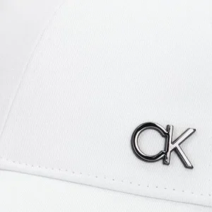 vente pas cher en ligne Calvin Klein Ck Outlined Bb Cap Casquette En Blanc 15