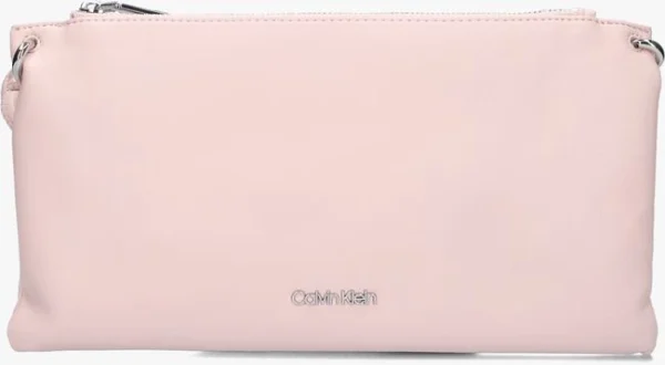 Calvin Klein Roped Clutch Sac Bandoulière En Rose pas cher en ligne 1