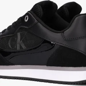 Calvin Klein Retro Runner 4 Baskets Basses En Noir Nouveau 12