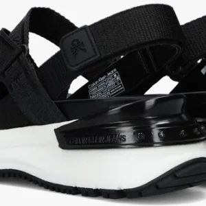 Calvin Klein Hybrid Sandal Sandales En Noir haute qualité 11