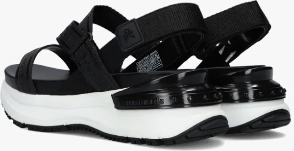 Calvin Klein Hybrid Sandal Sandales En Noir haute qualité 4