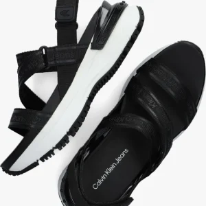 Calvin Klein Hybrid Sandal Sandales En Noir haute qualité 15