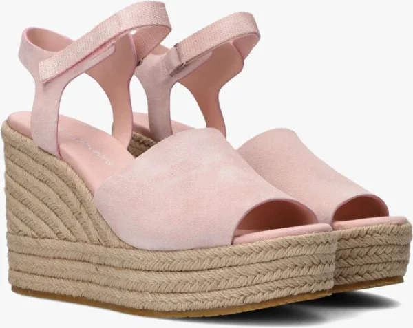 grande popularité Calvin Klein Wedge Sandal Ankle Clip Sandales En Rose 3