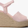 grande popularité Calvin Klein Wedge Sandal Ankle Clip Sandales En Rose 17