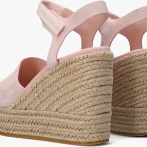 grande popularité Calvin Klein Wedge Sandal Ankle Clip Sandales En Rose 11