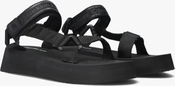 boutique en ligne Calvin Klein Prefresato Sandal 1 Sandales En Noir 3