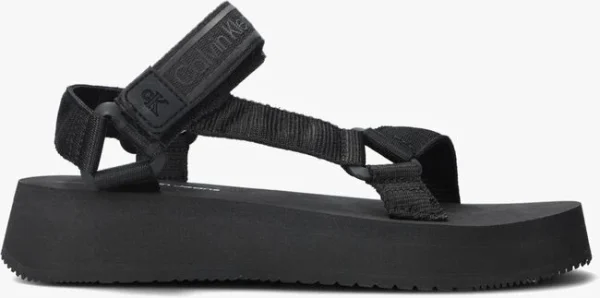 boutique en ligne Calvin Klein Prefresato Sandal 1 Sandales En Noir 1